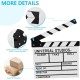 White Acrylic Slate ClapperBoard
